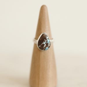 Golden Hills Turquoise Ring - Size 9