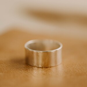 Sterling Silver Closed Stacking Ring image 4