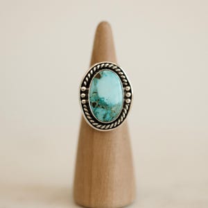 Pilot Mountain Turquoise Ring - Size 9