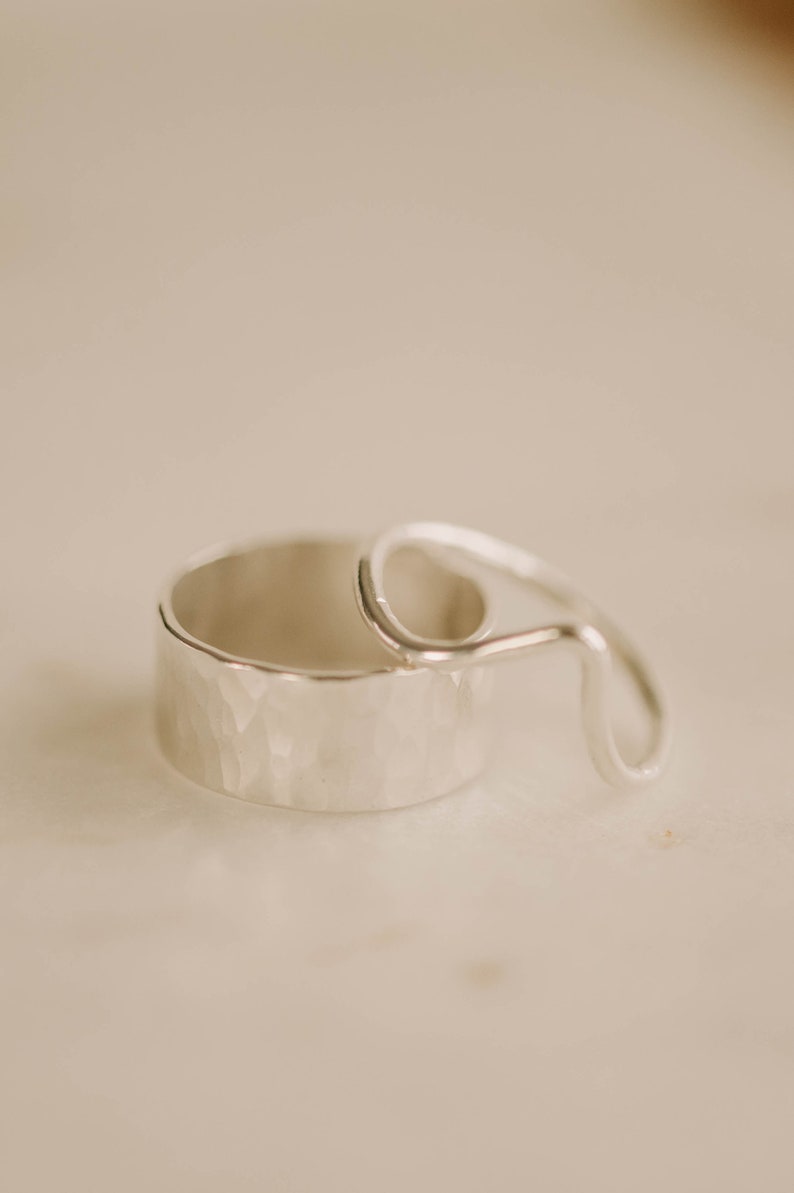 Sterling Silver Closed Stacking Ring image 6