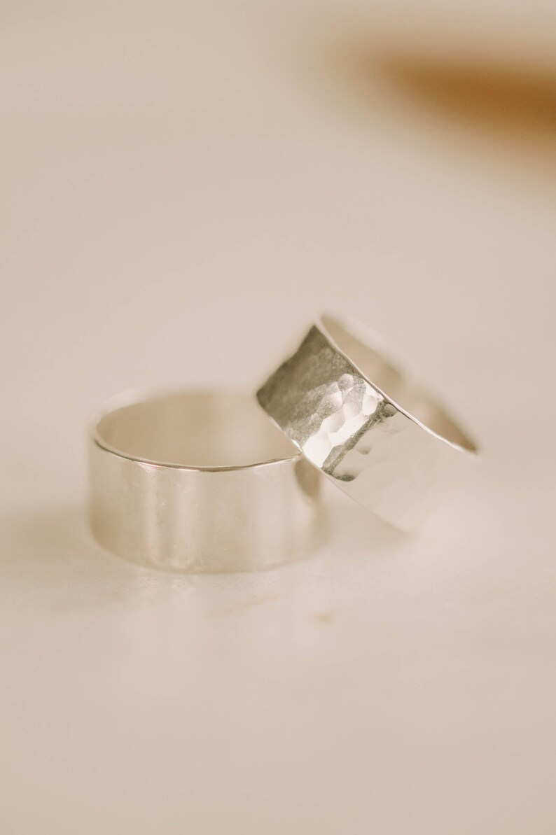 Sterling Silver Closed Stacking Ring image 5