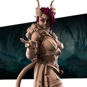 Fiona the Tiefling Rogue - Bite the Bullet