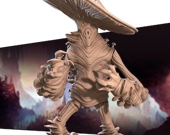 Gran micónido - Miniatura de resina impresa en 3D de Dungeons Underdark por Bite the Bullet