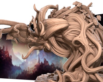 Shambling Mound - Dungeons Underdark by Bite the Bullet 3D Printed Resin Miniature