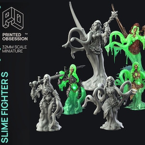 Slime Fighters - The Slime Queen Rises by Printed Obsession