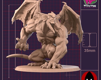 Fraz Urbluu - Iconic Monsters by Bite the Bullet, Resin Miniature