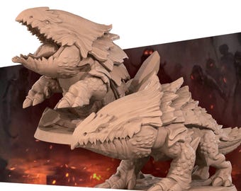 Bulettes - Iconic Monsters by Bite the Bullet 3D Printed Resin Miniature