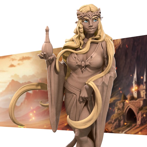 Lady Gabriela - Explorer's Fellowship by Bite the Bullet 3D Printed Resin Miniature