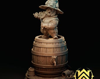 Fiddle Master Felix - The Witchguild, Resin Miniature