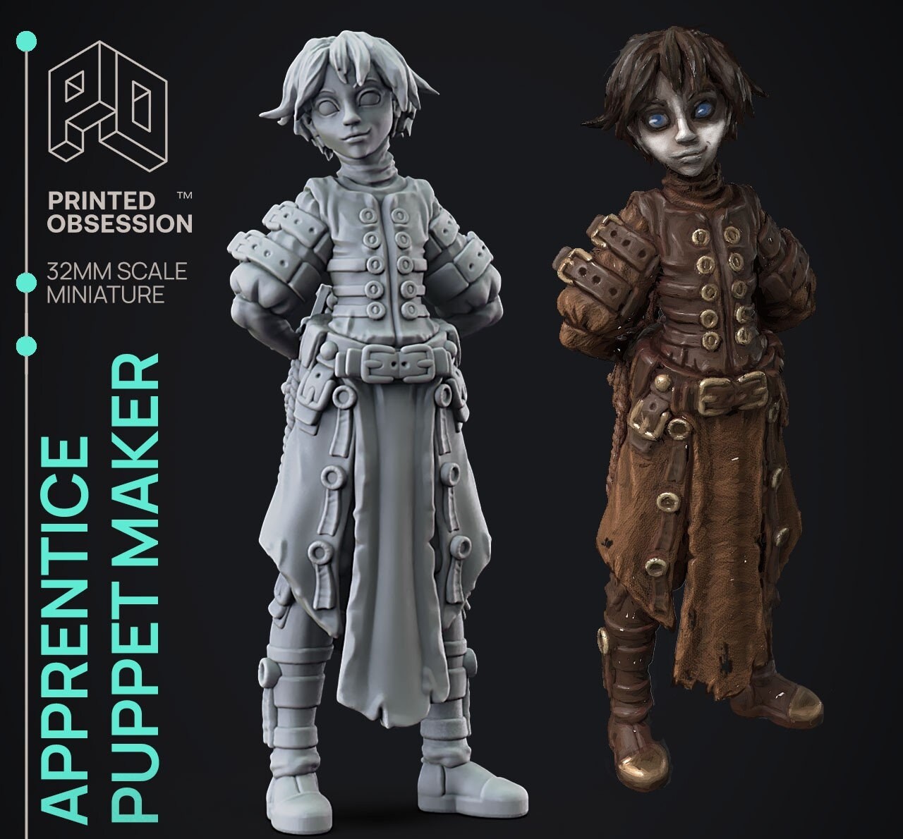 The Young Puppet Maker - the Puppet Master's Apprentice by Printed