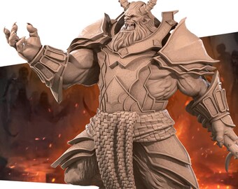 Fire Hellion - Iconic Monsters by Bite the Bullet 3D Printed Resin Miniature
