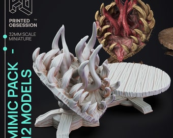 Furniture Mimics - Ninja & Mimics by Printed Obsession