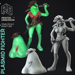 Plasmid Fighter - Weird Shores by Printed Obsession