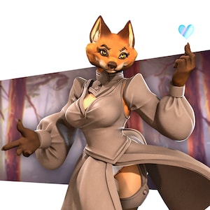 Mahrian the Fox Maiden (Fox Form) - Bite the Bullet