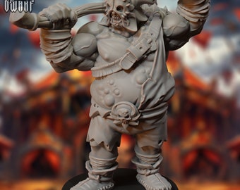 Infected Strongman - The Infected Circus by Drunken Dwarf Miniatures