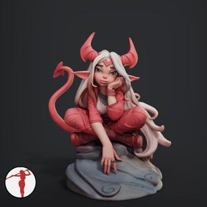 Tiefling - Marvelous Maidens by Female Miniatures