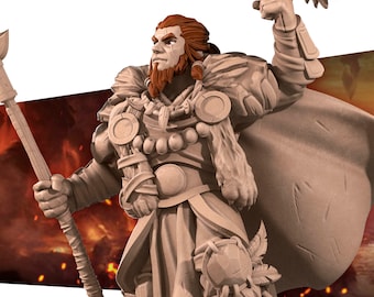 Druid - Bullet Hell Heroes by Bite the Bullet 3D Printed Resin Miniature