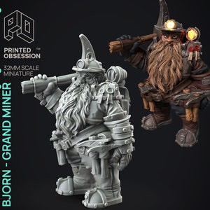 Grand Miner - Flesh of Gold by Printed Obsession