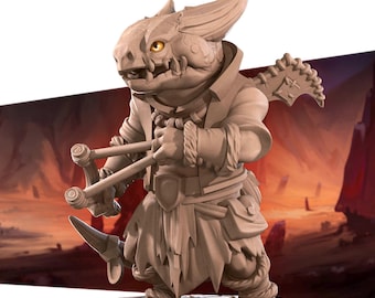 Kobold Marauder - Kobolds 2 by Bite the Bullet 3D Printed Resin Miniature