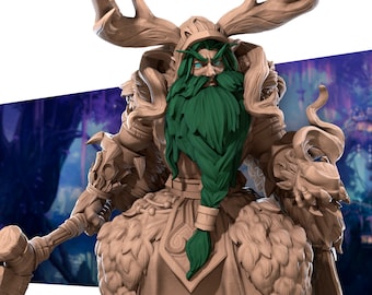 Teladrius, Night Elf Druid - Night Elves by Bite the Bullet 3D Printed Resin Miniature