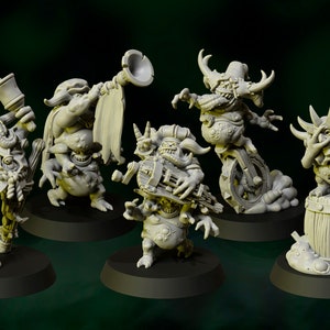 Pus Demons - The Infected Circus by Drunken Dwarf Miniatures