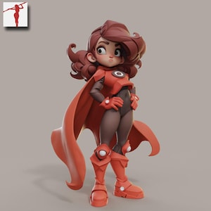 Superhero  - Marvelous Maidens by Female Miniatures