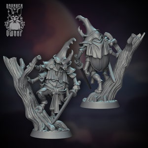 Thri-Keen Warrior - Miniatures de nains ivres