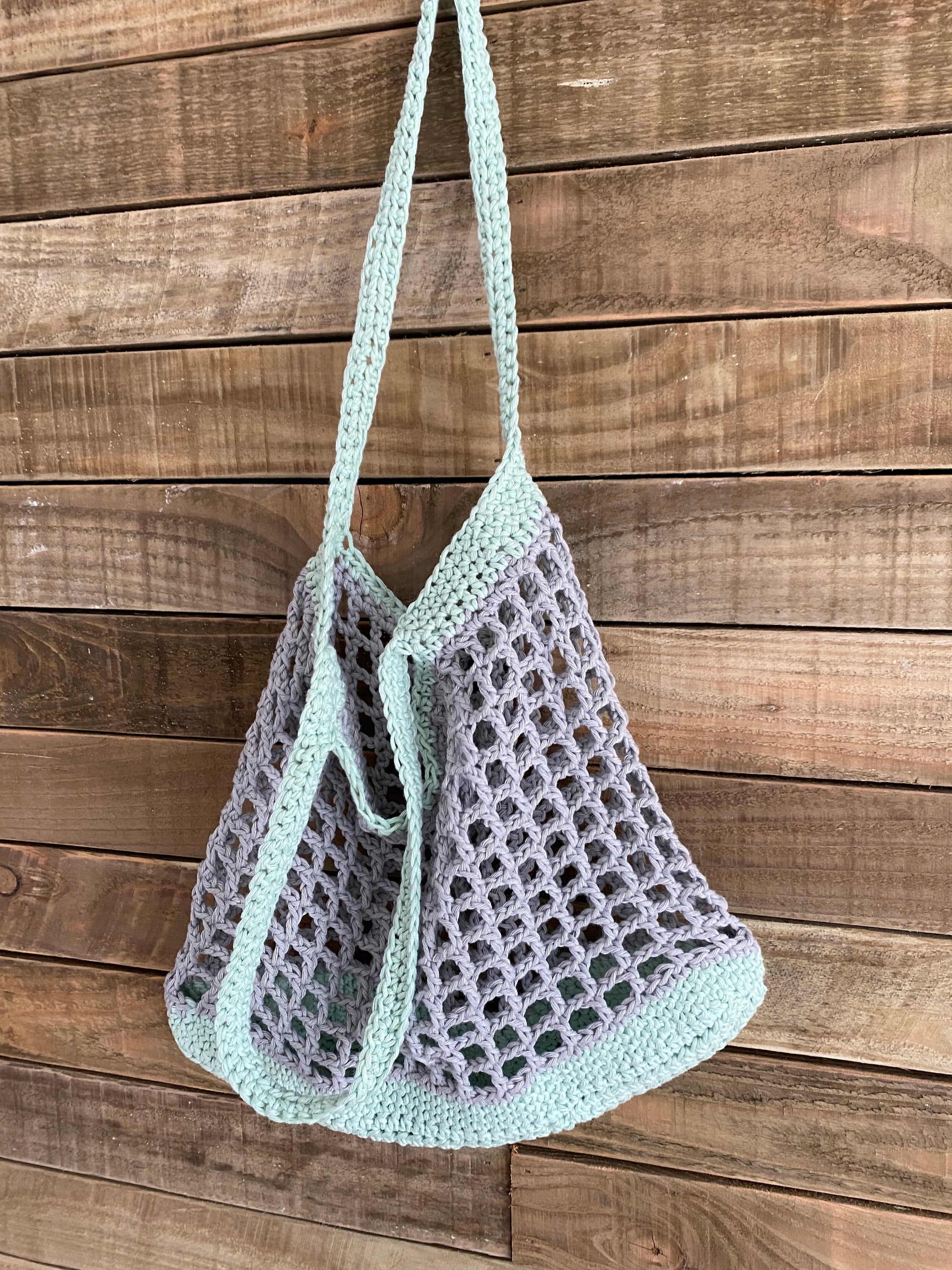 Market Bag / Tote Bag / Reusable/ Handmade Crochet Bag / Etsy UK