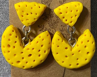 Cheese Wheel Dangles