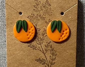 Orange studs