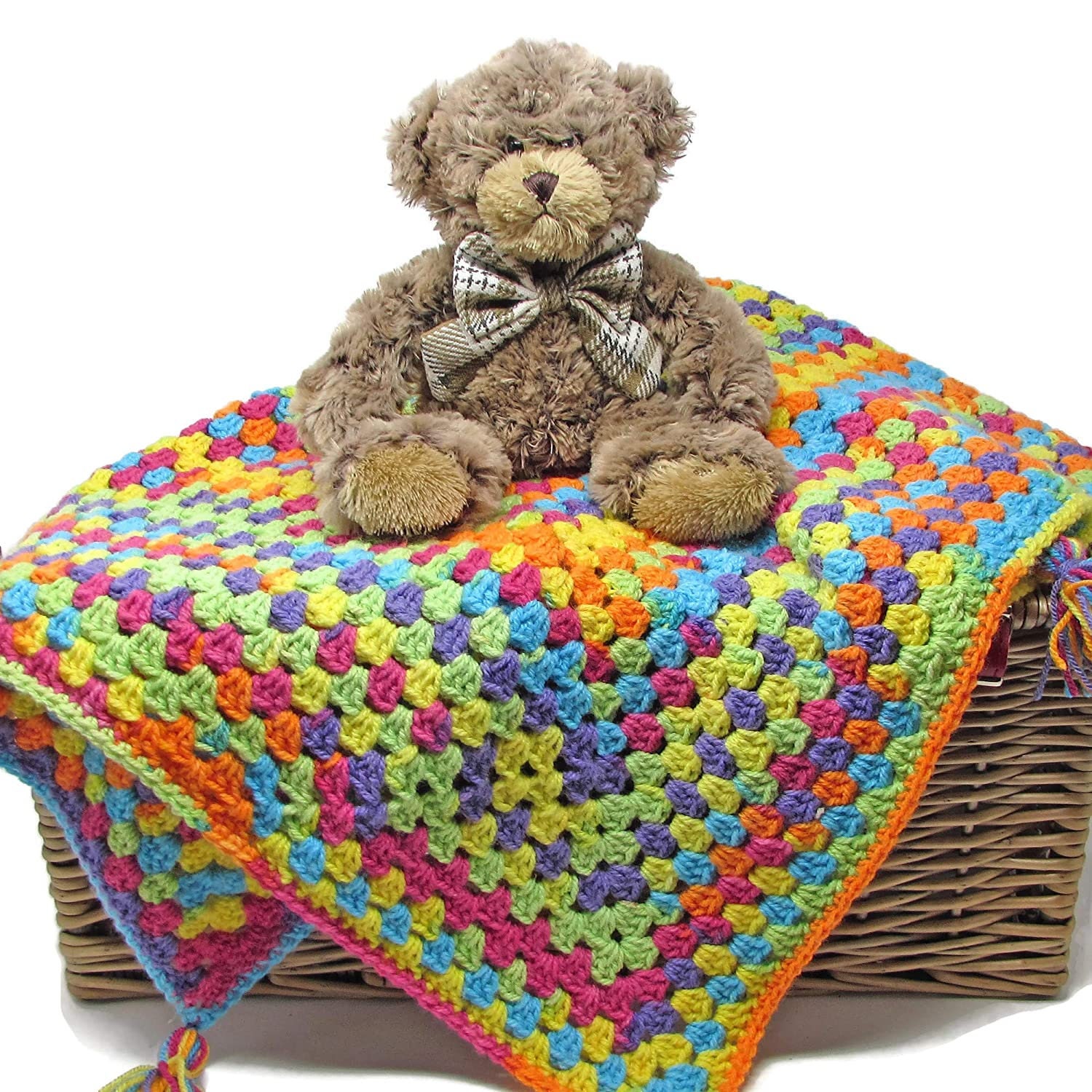 Easy Peasy Baby Blanket Crochet Kit all-inclusive gift | Etsy
