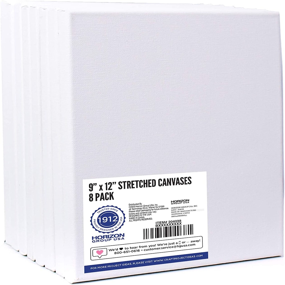 Stretched Canvas 9 x 12 8 PK 16mm Thick 100 Etsy