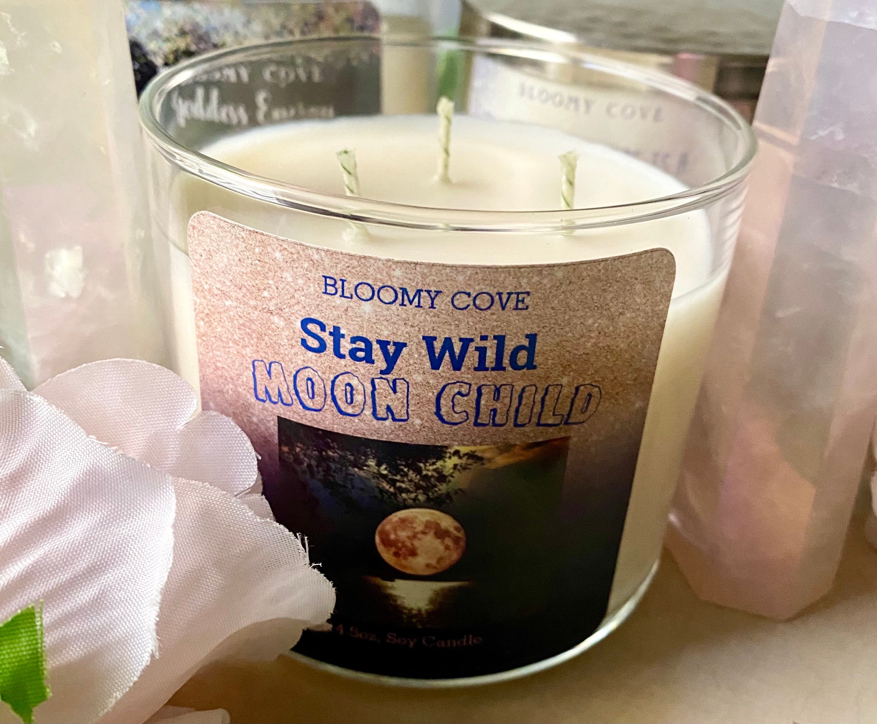 14.5oz Full Moon Intention Candle Scented Soy Candles Etsy