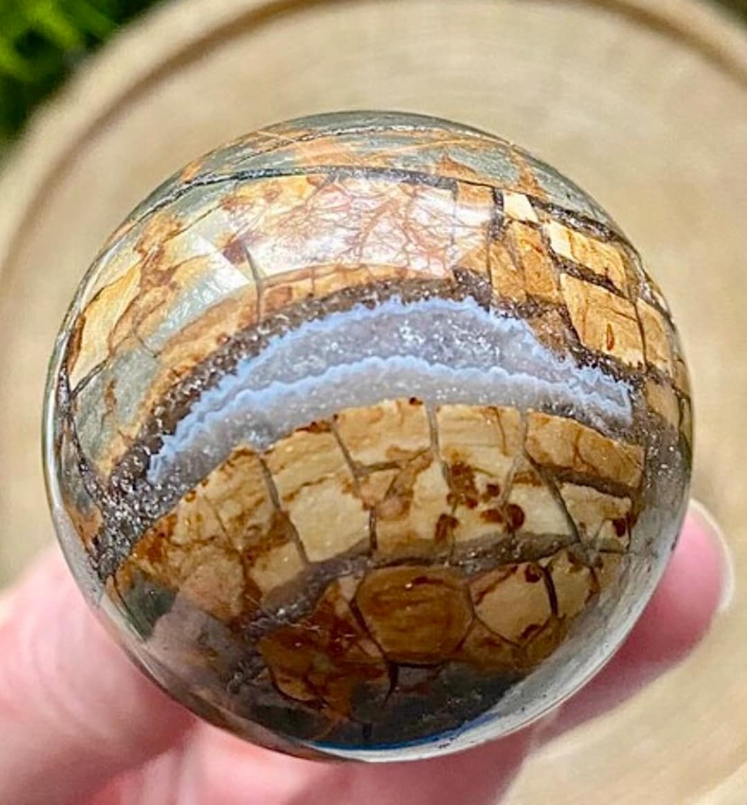 Ibis Jasper Spheres Healing Crystals for Meditation Reiki Crystals