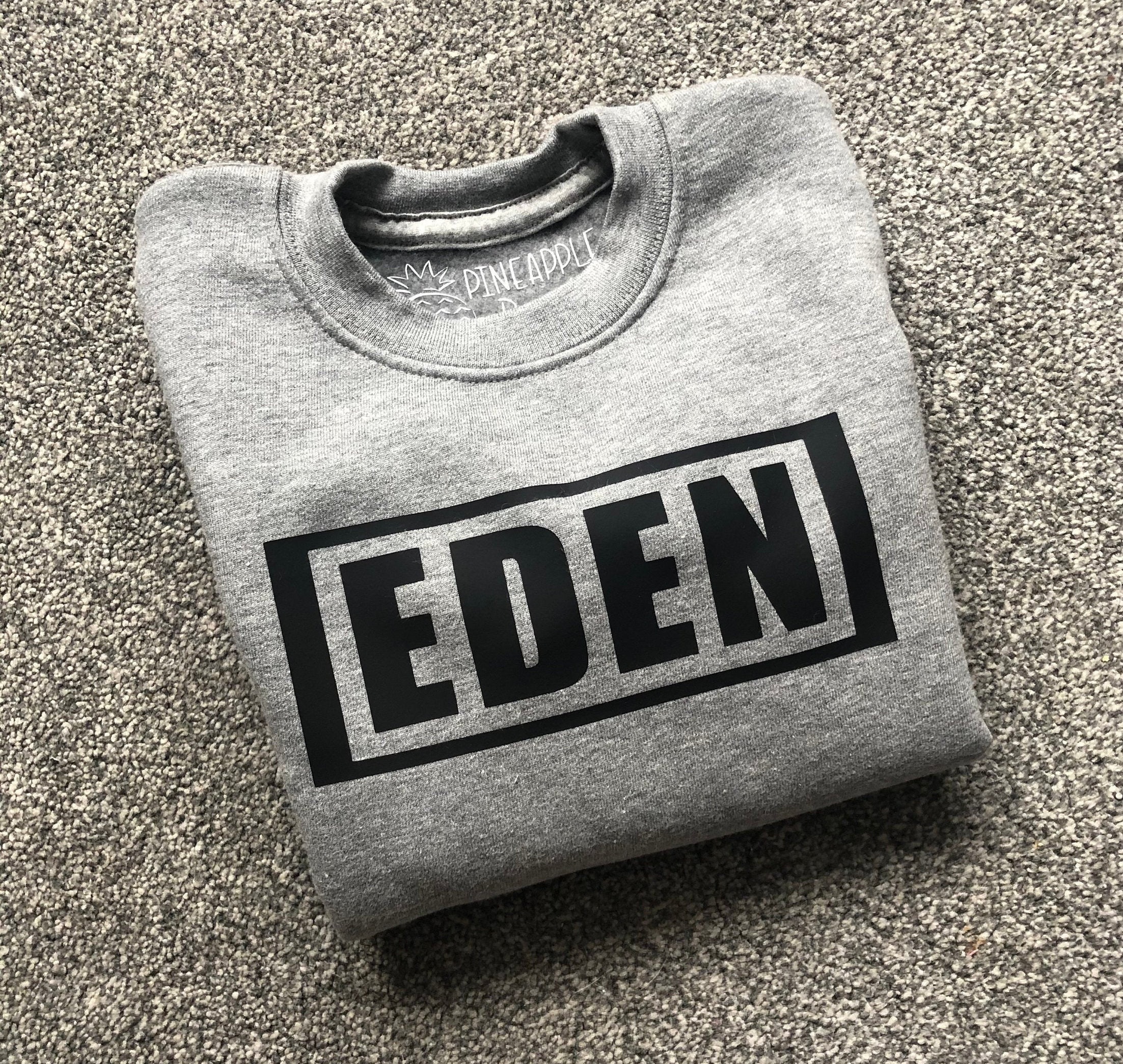 Personalised Baby Kids Jumper Box Name Crew Neck Etsy UK
