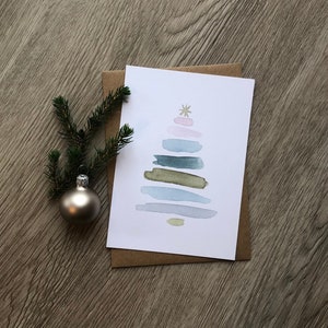 Weihnachtskarte - Tannenbaum - Weihnachtsbaum - Weihnachten - Grußkarte