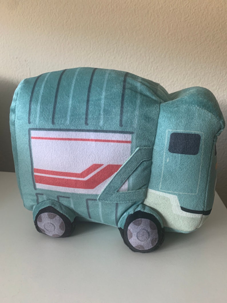 Trash truck stuffed toy image 5