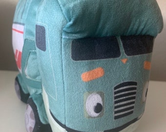 Trash truck stuffed toy