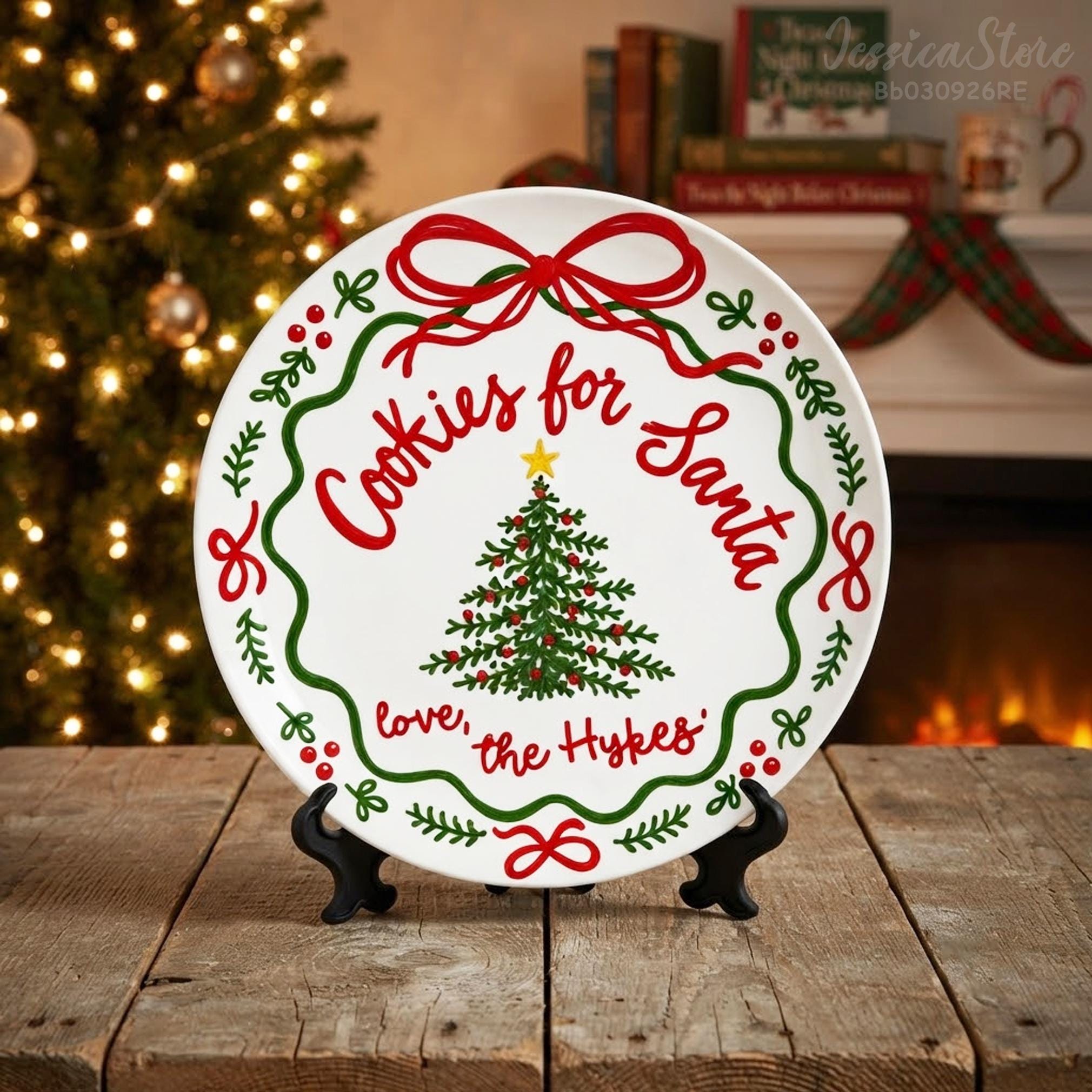 Weihnachten plate