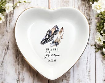 Regalo personalizado para recién casados, regalos para parejas comprometidas, recuerdo de boda para los novios.