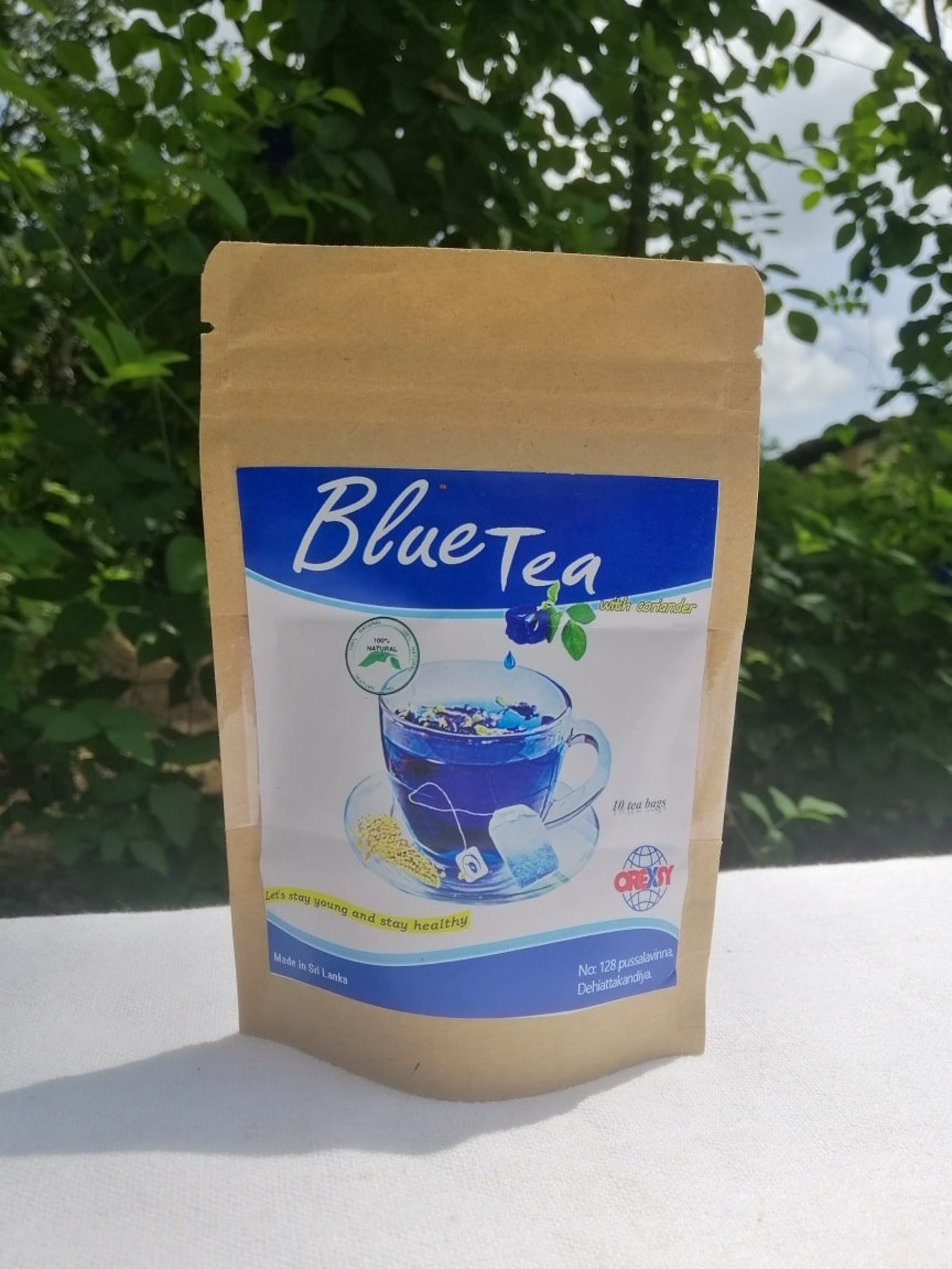 blue butterfly pea tea bags