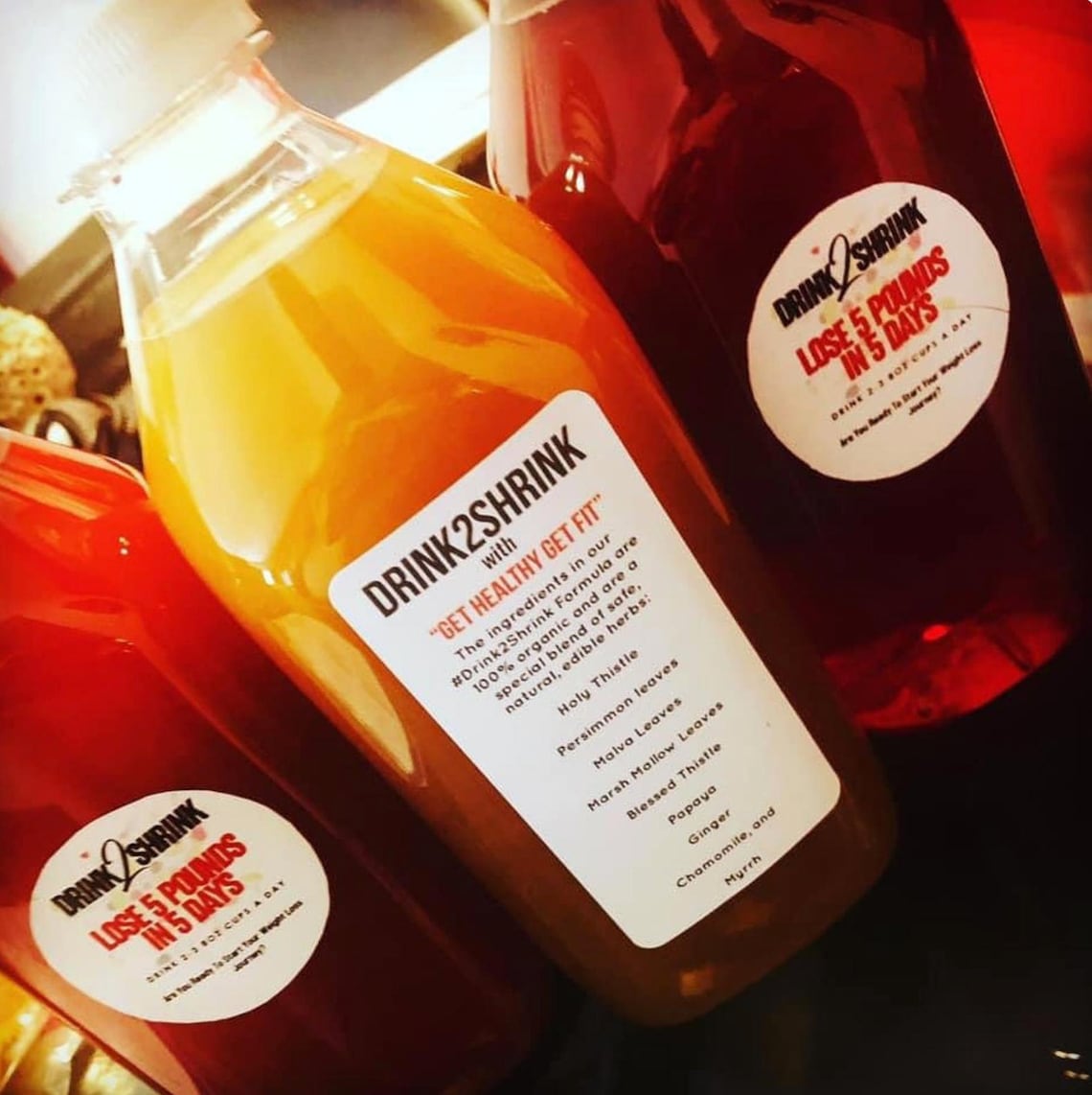 Drink 2 Shrink Pre-Made Concentrate 1 Week Supply