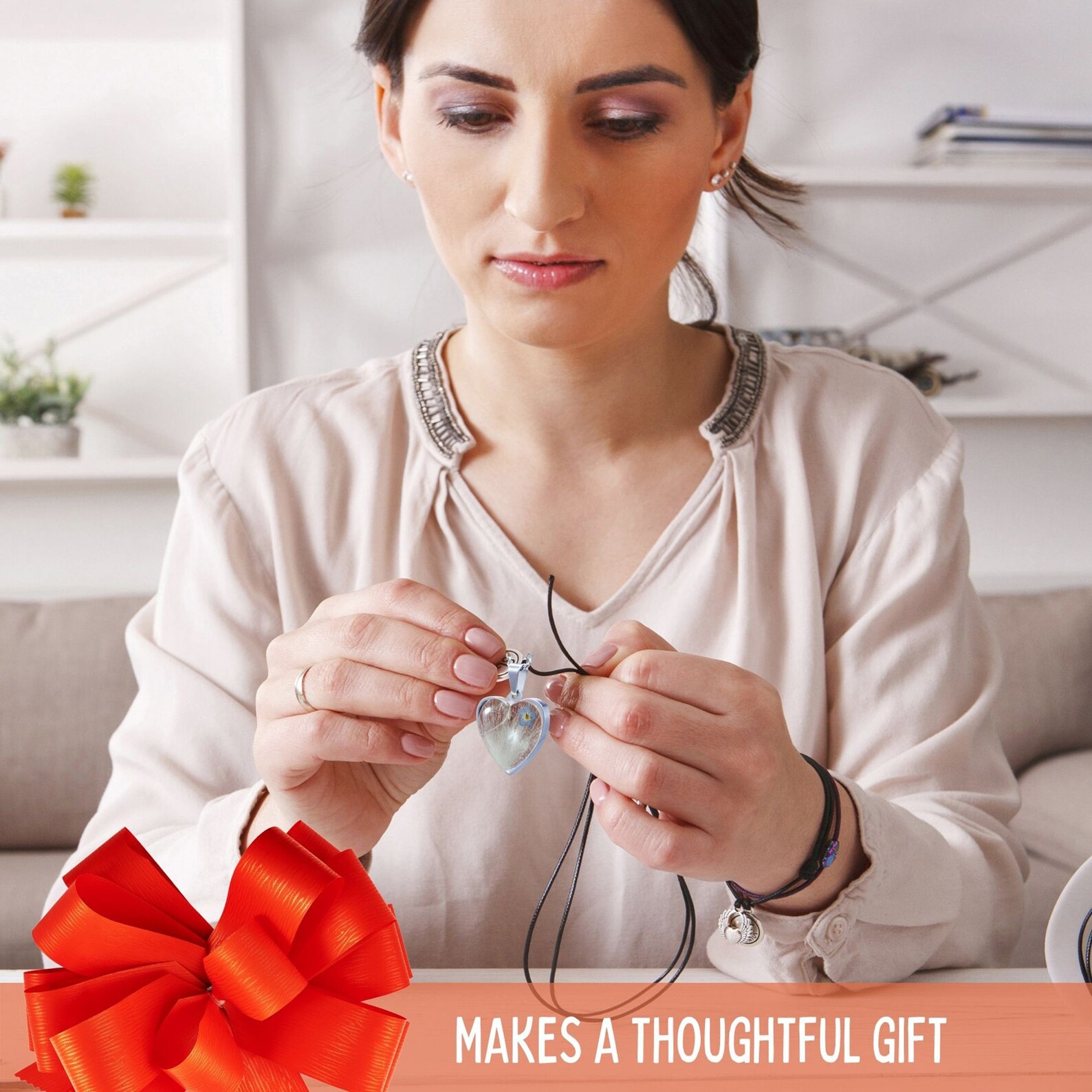 Pet Hair Memorial Jewelry for Pet Lovers Pet Memorial Gift Etsy