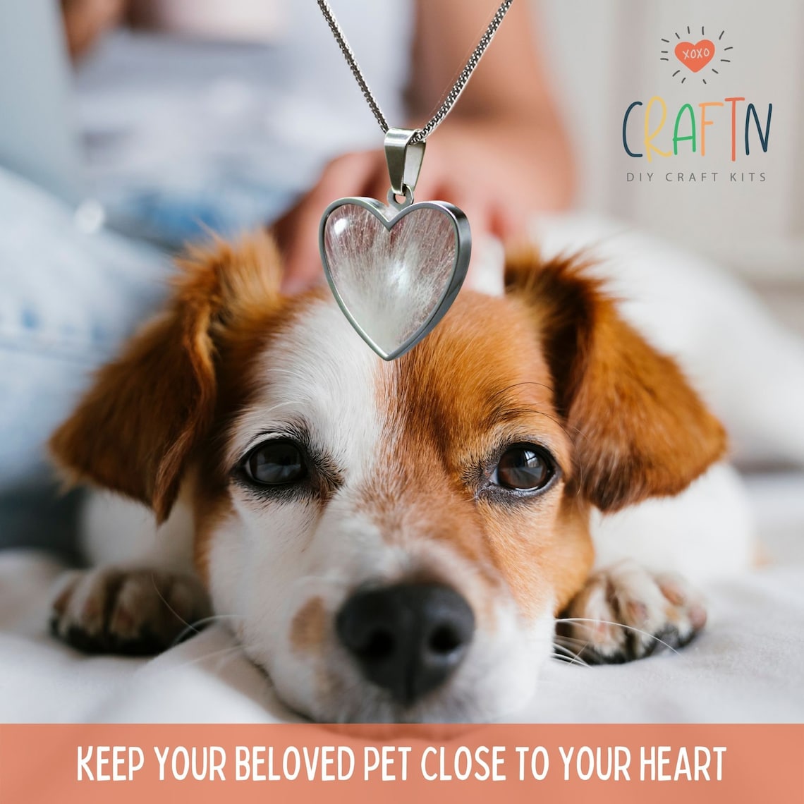 Pet Hair Memorial Jewelry for Pet Lovers Pet Memorial Gift Etsy