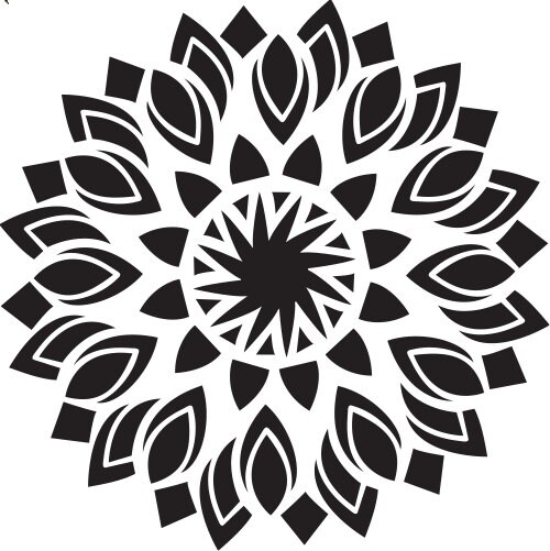 Mandala dotting stencils set of 12 12cm x 12cm reusable stencils for