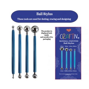 Mandala Dotting Tools for Dot Painting - Mandala Art - set of 4