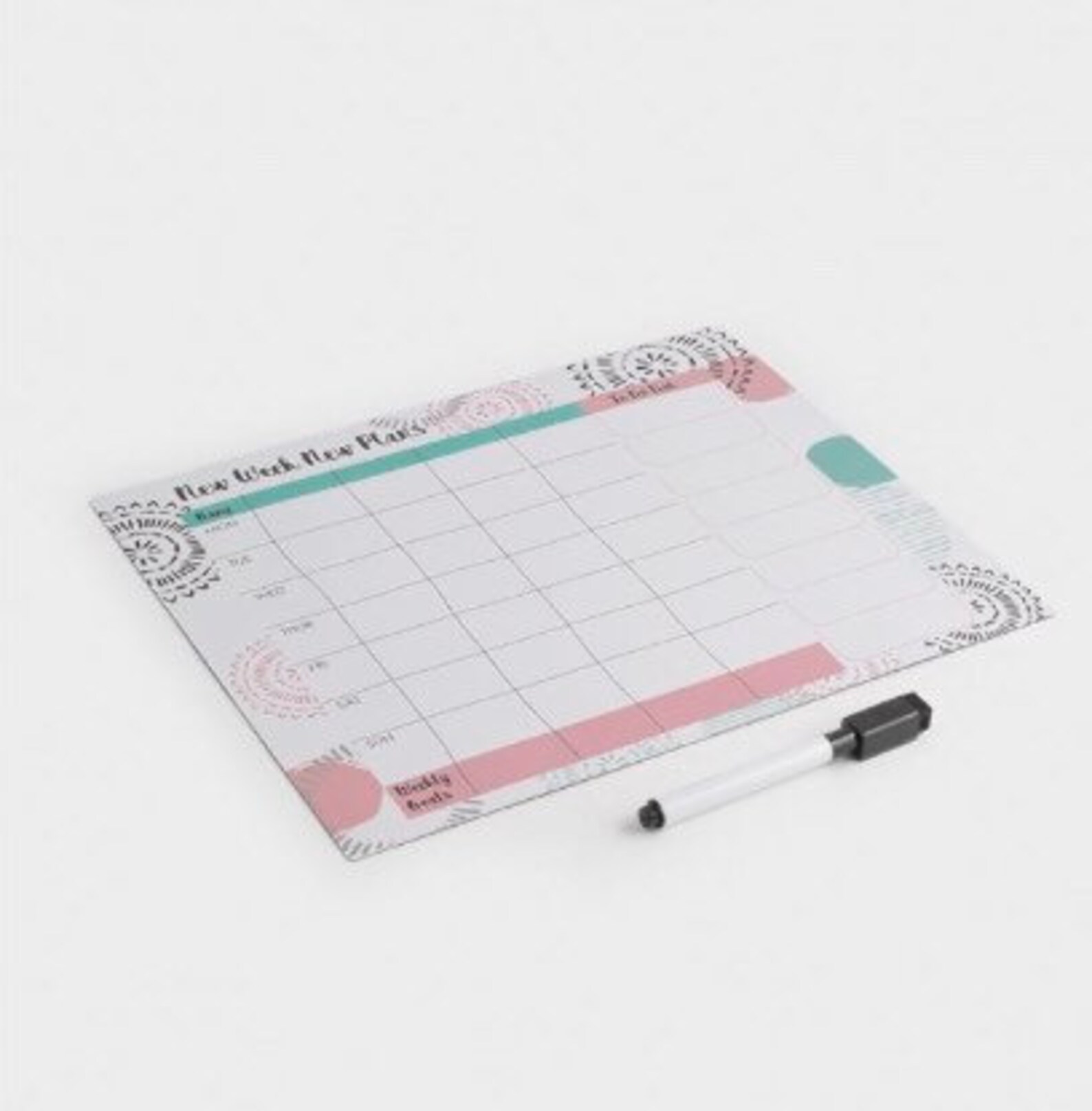 Weekly planner / whiteboard weekly planner | Etsy