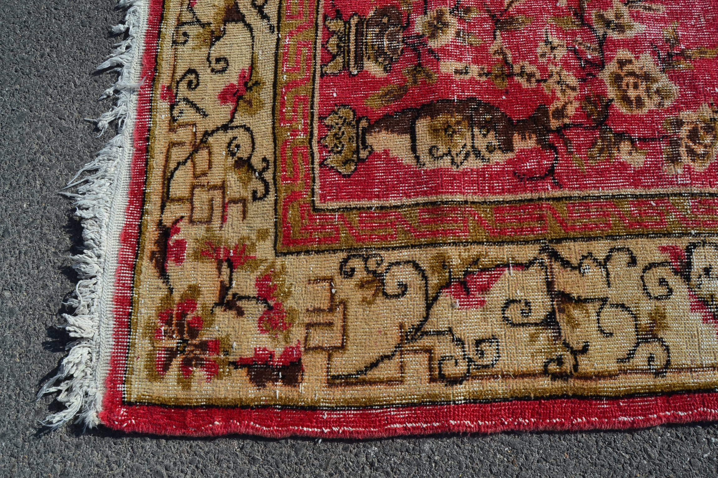 BIG DISCOUNT 7x10 ft Bordered Turkish rug Carpet Wool rug Etsy