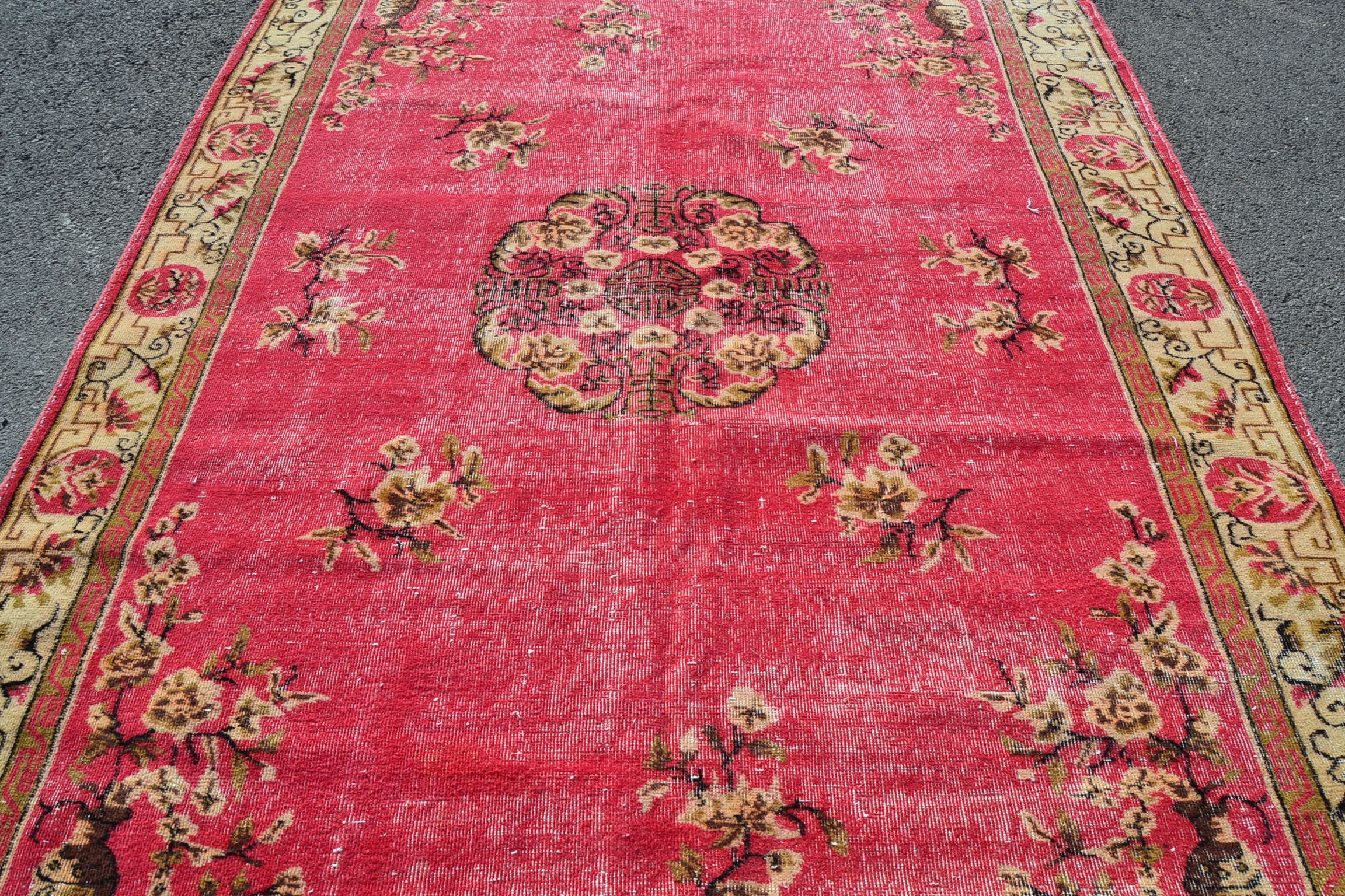 BIG DISCOUNT 7x10 ft Bordered Turkish rug Carpet Wool rug Etsy