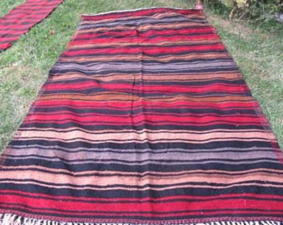 6.4x11 ft Turkish rug Kilim Home decor Room decor Vintage rug | Etsy